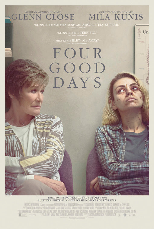 1000 piece jigsaw puzzle for the movie poster: Four Good Days (2021)