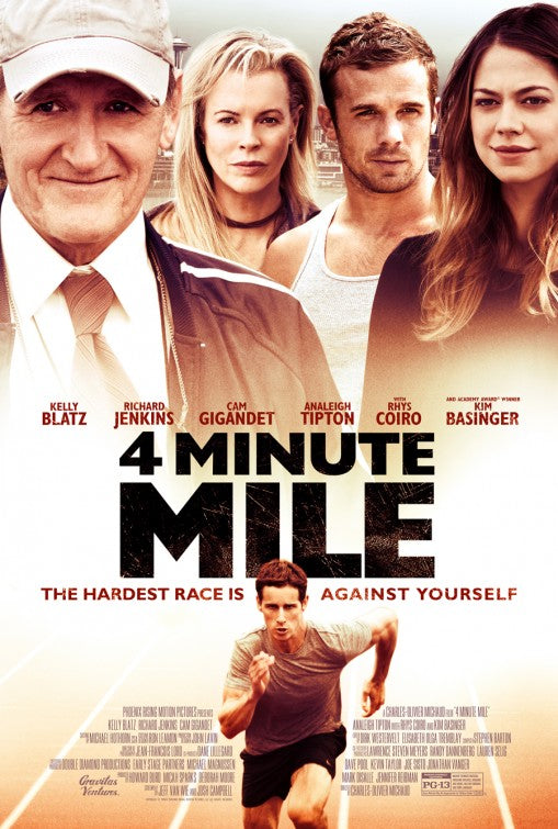 1000 piece jigsaw puzzle for the movie poster: 4 Minute Mile (2014)
