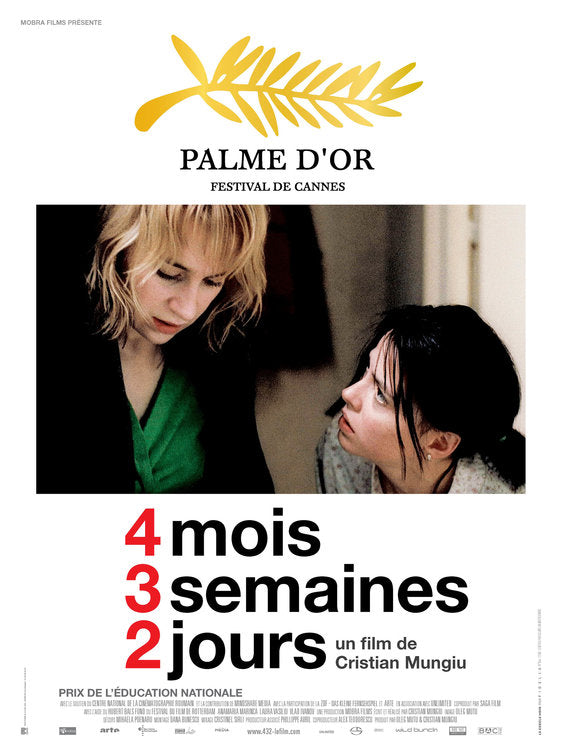 the movie poster: 4 Months, 3 Weeks and 2 Days (2007) ver2