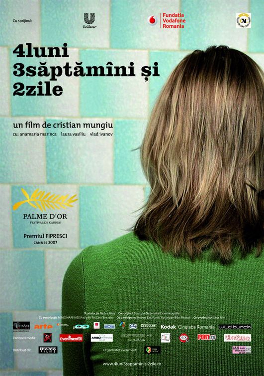 the movie poster: 4 Months, 3 Weeks and 2 Days (2007) ver4