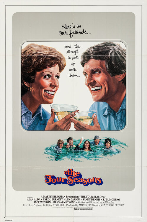 the movie poster: The Four Seasons (1981)
