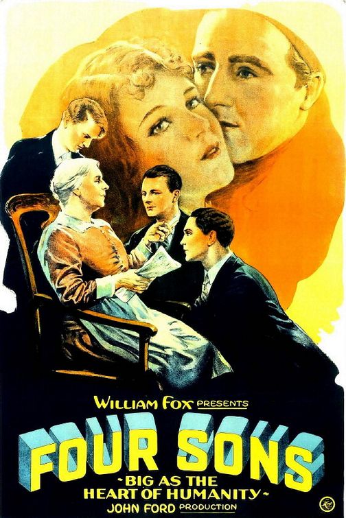 the movie poster: Four Sons (1928)