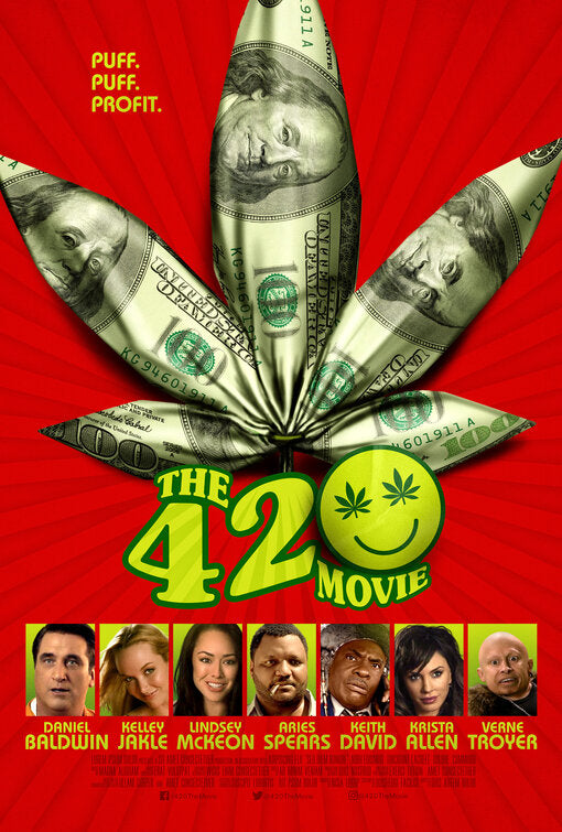 1000 piece jigsaw puzzle for the movie poster: The 420 Movie (2020)