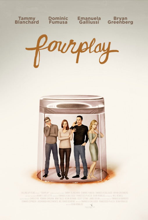1000 piece jigsaw puzzle for the movie poster: Fourplay (2018)