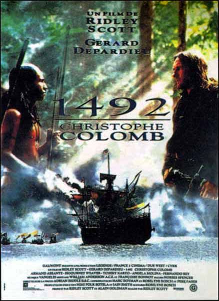 the movie poster: 1492: Conquest of Paradise (1992) ver2