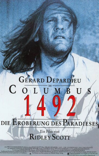 the movie poster: 1492: Conquest of Paradise (1992) ver3