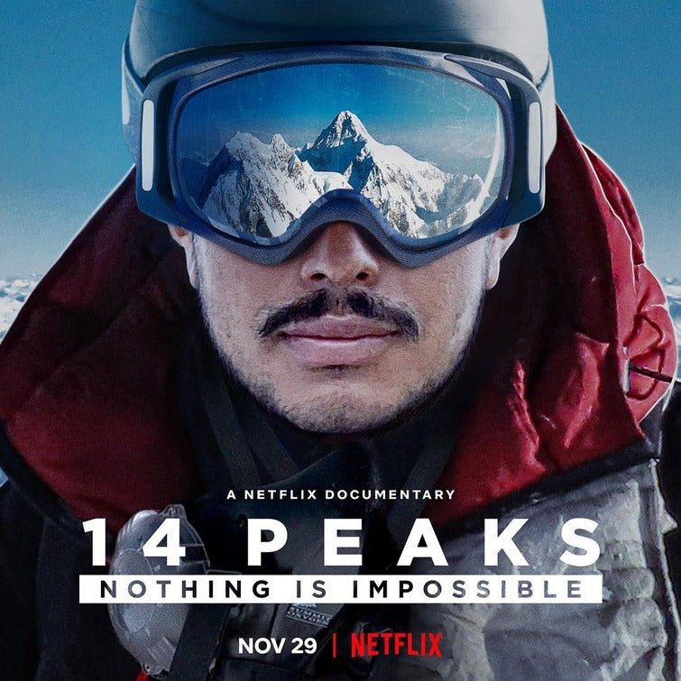 1000 piece jigsaw puzzle for the movie poster: 14 Peaks: Nothing Is Impossible (2021)