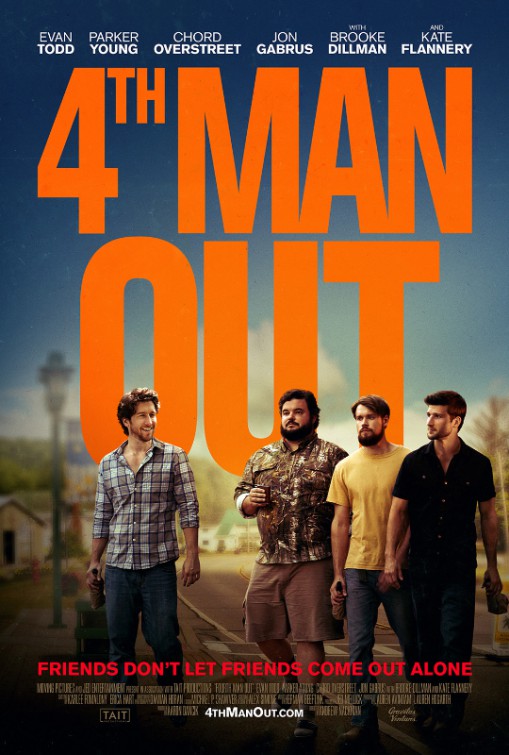 1000 piece jigsaw puzzle for the movie poster: 4th Man Out (2015)