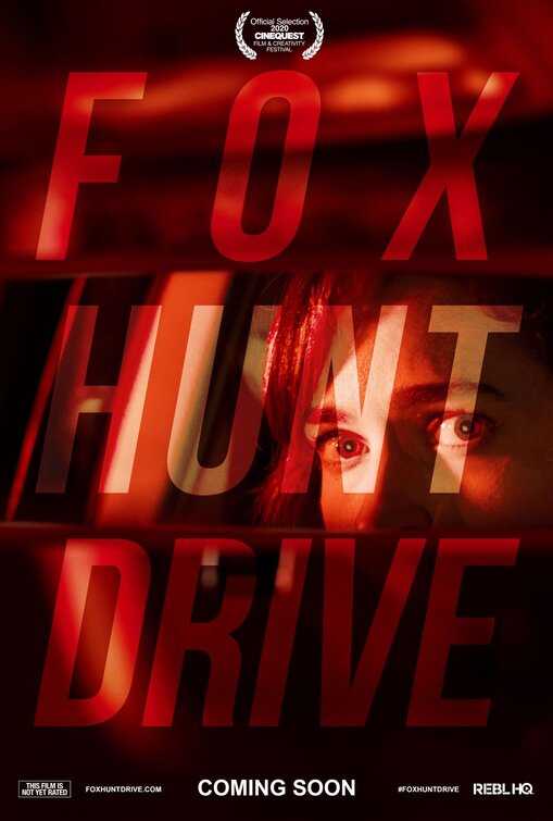 1000 piece jigsaw puzzle for the movie poster: Fox Hunt Drive (2020)