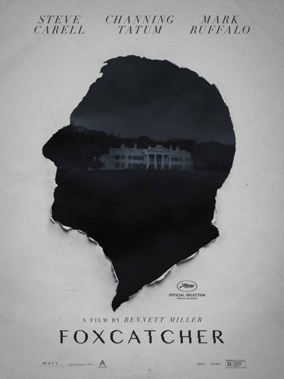 1000 piece jigsaw puzzle for the movie poster: Foxcatcher (2014)