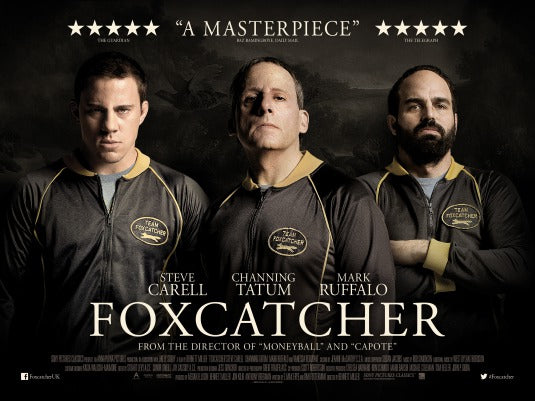 1000 piece jigsaw puzzle for the movie poster: Foxcatcher (2014) ver16