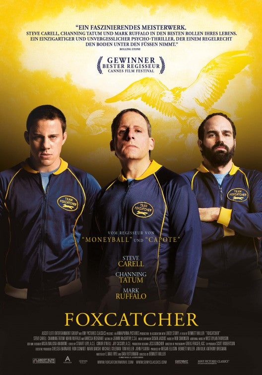 1000 piece jigsaw puzzle for the movie poster: Foxcatcher (2014) ver5