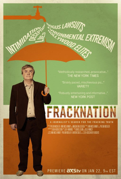 1000 piece jigsaw puzzle for the movie poster: FrackNation (2013)