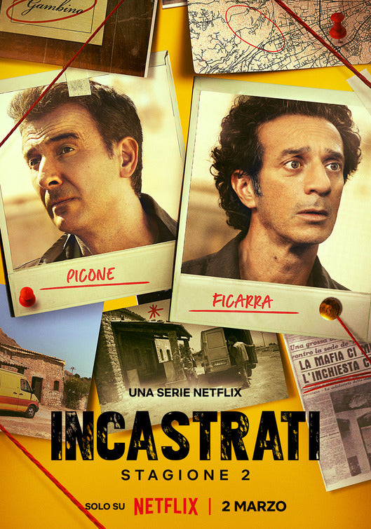 1000 piece jigsaw puzzle for tv poster: Framed! A Sicilian Murder Mystery, ver4