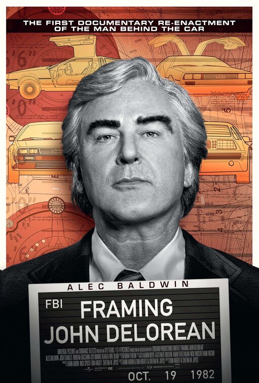1000 piece jigsaw puzzle for the movie poster: Framing John DeLorean (2019) ver2