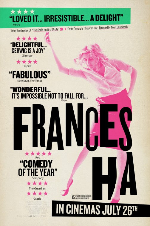 1000 piece jigsaw puzzle for the movie poster: Frances Ha (2013) ver3