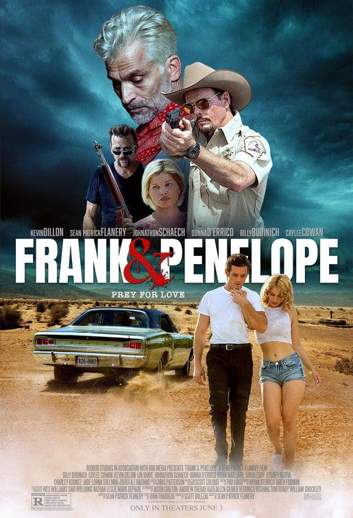 1000 piece jigsaw puzzle for the movie poster: Frank and Penelope (2022)
