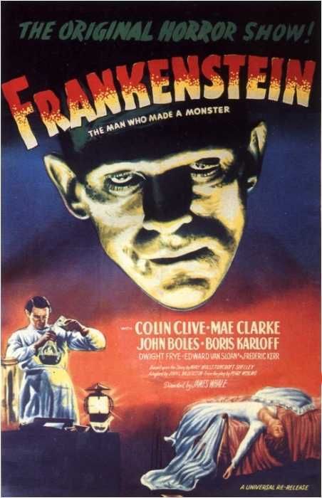 the movie poster: Frankenstein (1931)