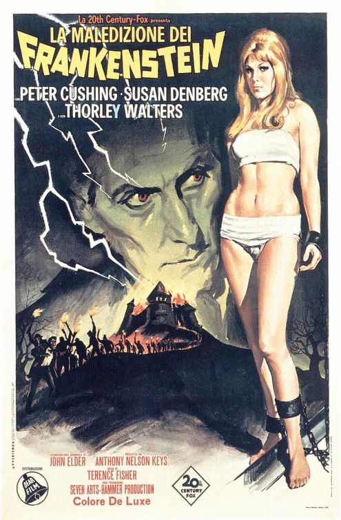 the movie poster: Frankenstein Created Woman (1967)