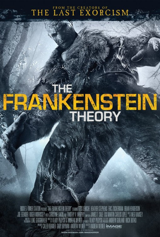 1000 piece jigsaw puzzle for the movie poster: The Frankenstein Theory (2013)