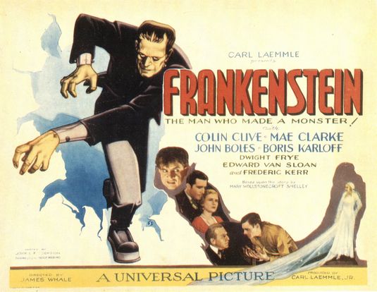 the movie poster: Frankenstein (1931) ver3
