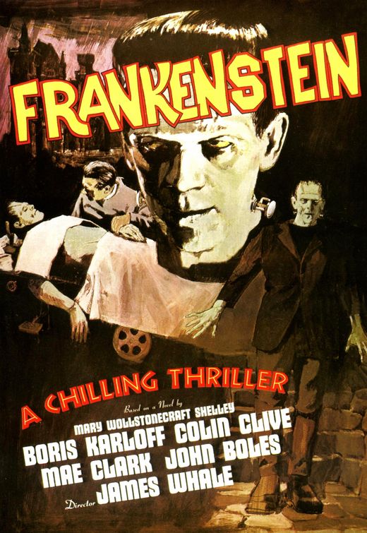 the movie poster: Frankenstein (1931) ver4