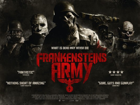 1000 piece jigsaw puzzle for the movie poster: Frankenstein's Army (2013)