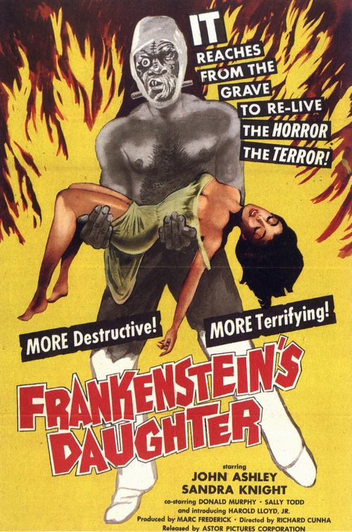 the movie poster: Frankenstein's Daughter (1958)