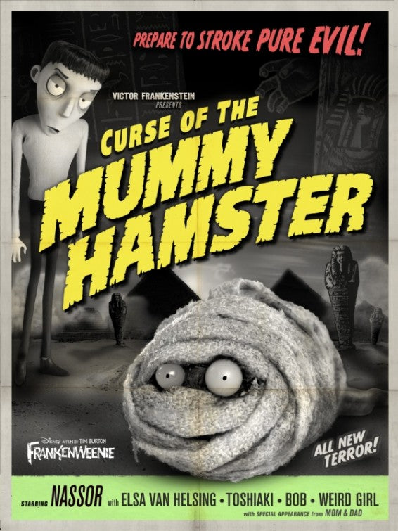 1000 piece jigsaw puzzle for the movie poster: Frankenweenie (2012) ver19