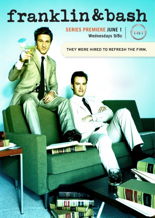 1000 piece jigsaw puzzle for tv poster: Franklin & Bash