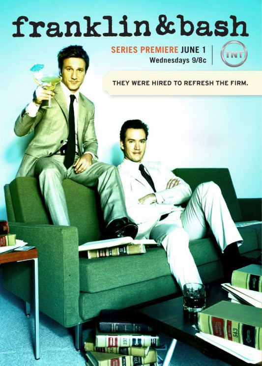 1000 piece jigsaw puzzle for tv poster: Franklin & Bash