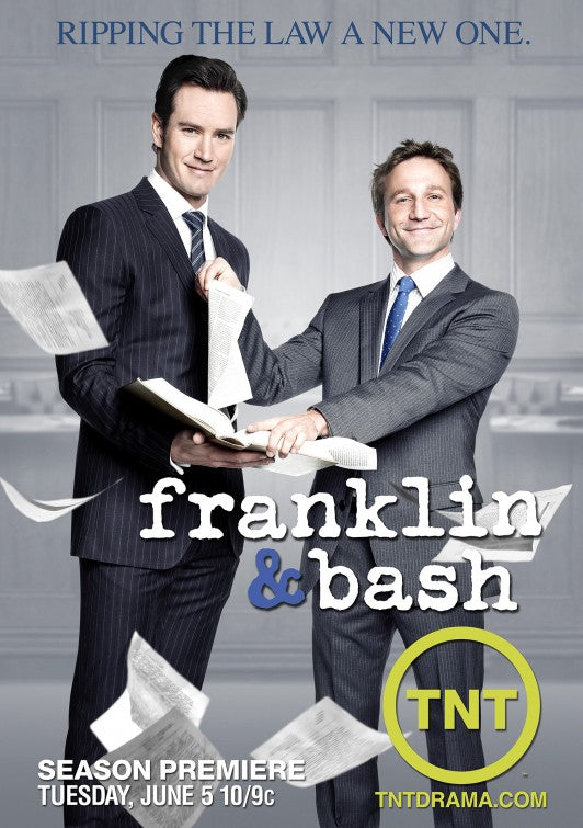 1000 piece jigsaw puzzle for tv poster: Franklin & Bash, ver4