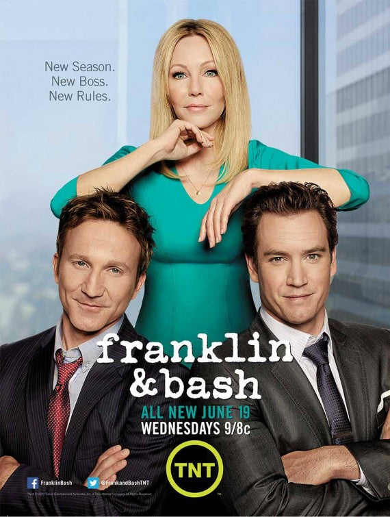 1000 piece jigsaw puzzle for tv poster: Franklin & Bash, ver5