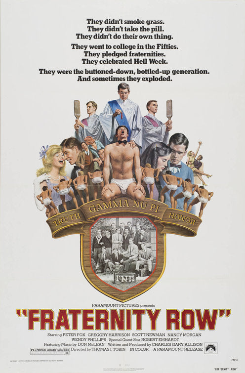 the movie poster: Fraternity Row (1977)