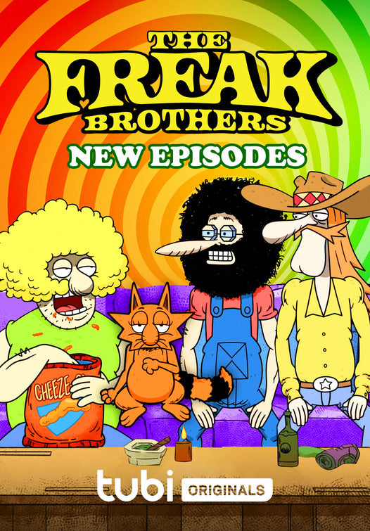 1000 piece jigsaw puzzle for tv poster: The Freak Brothers