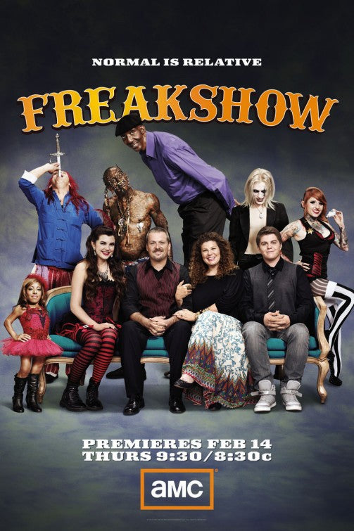 1000 piece jigsaw puzzle for tv poster: Freakshow