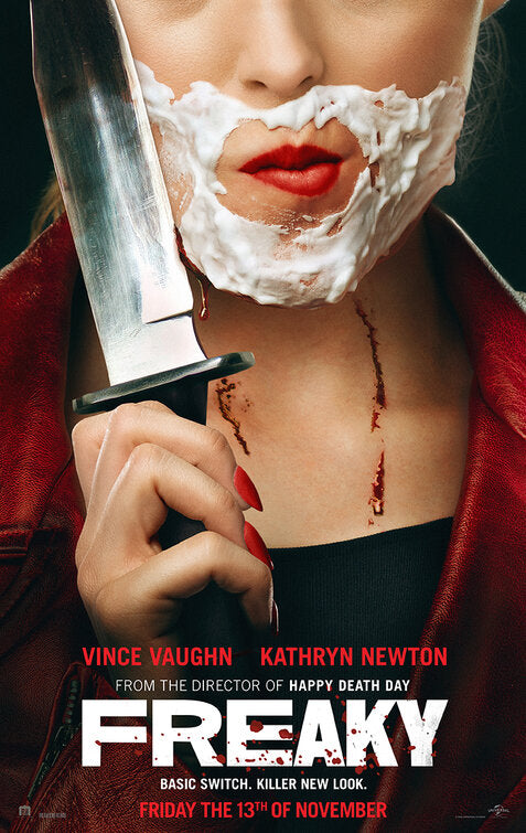 1000 piece jigsaw puzzle for the movie poster: Freaky (2020)