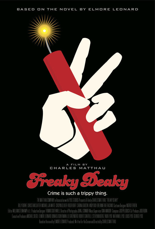 1000 piece jigsaw puzzle for the movie poster: Freaky Deaky (2012)