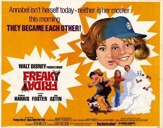 the movie poster: Freaky Friday (1976)