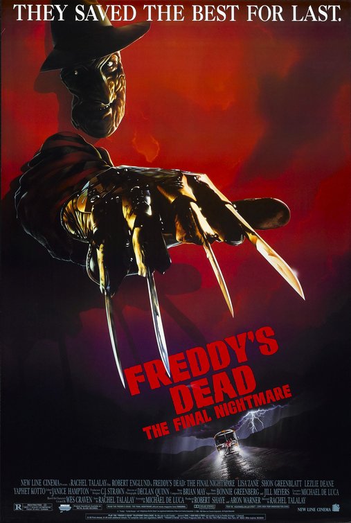 1000 piece jigsaw puzzle for the movie poster: Freddy's Dead: The Final Nightmare (1991) ver2