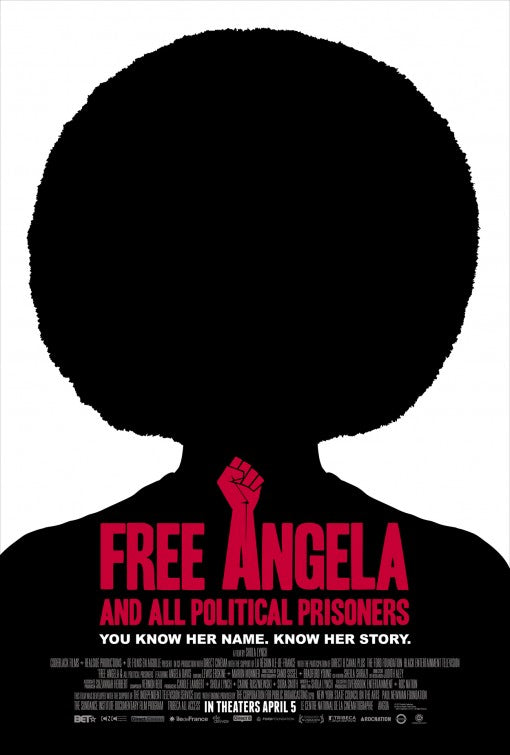 1000 piece jigsaw puzzle for the movie poster: Free Angela and All Political Prisoners (2013)
