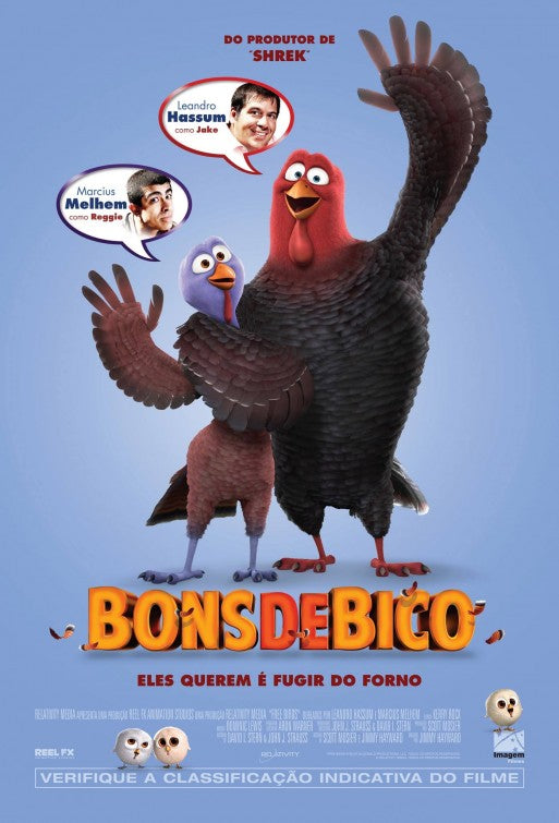 1000 piece jigsaw puzzle for the movie poster: Free Birds (2013) ver3