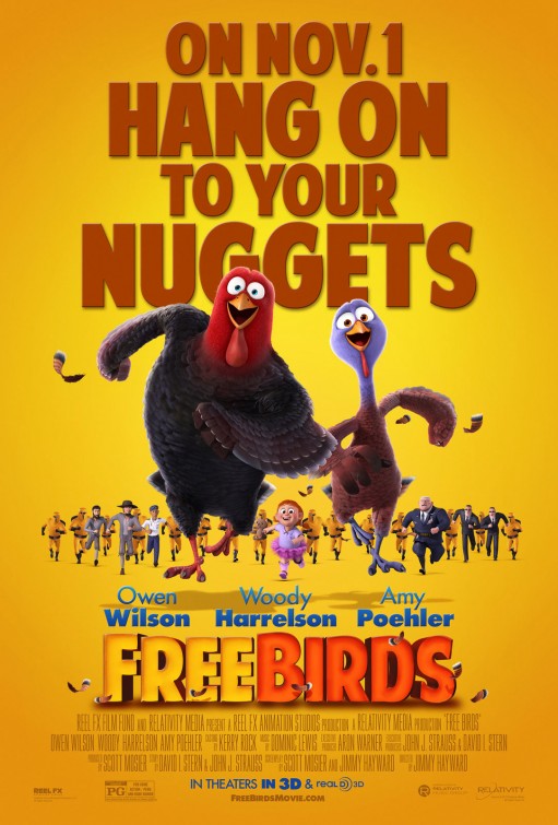 1000 piece jigsaw puzzle for the movie poster: Free Birds (2013) ver4