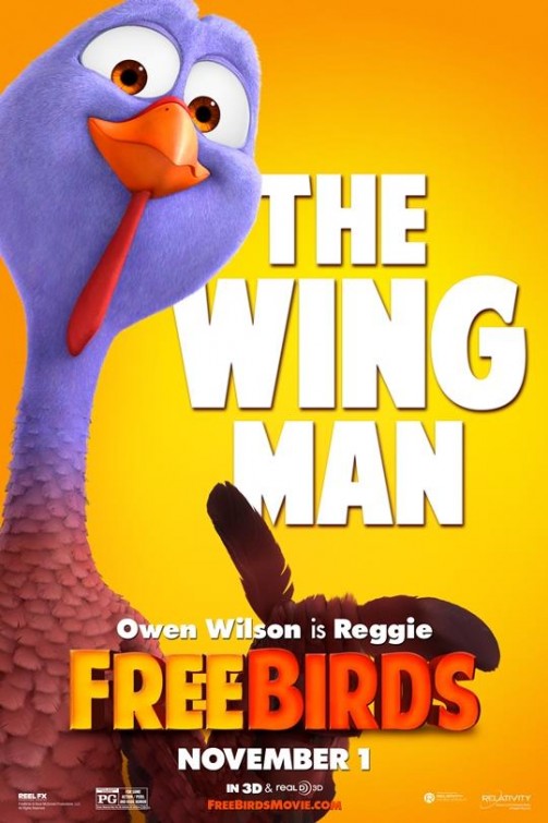 1000 piece jigsaw puzzle for the movie poster: Free Birds (2013) ver8