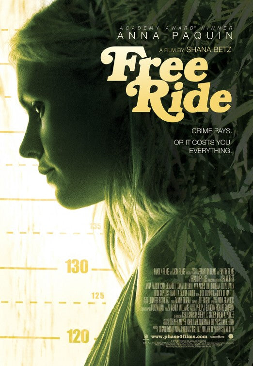 1000 piece jigsaw puzzle for the movie poster: Free Ride (2014)