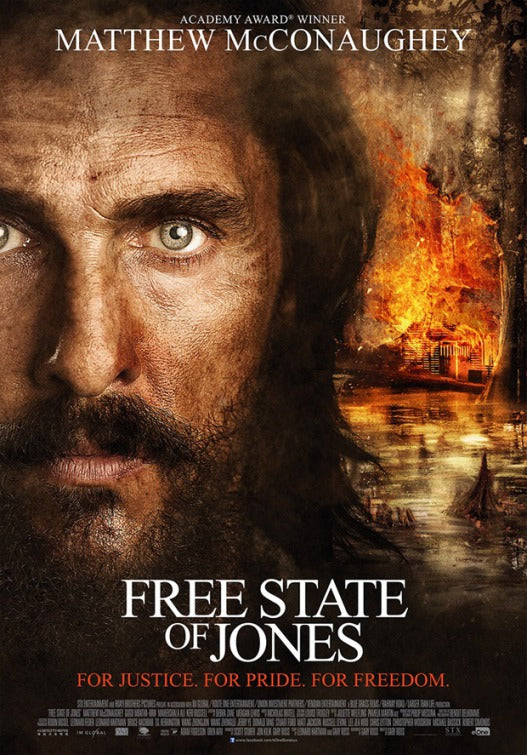 1000 piece jigsaw puzzle for the movie poster: Free State of Jones (2016) ver5