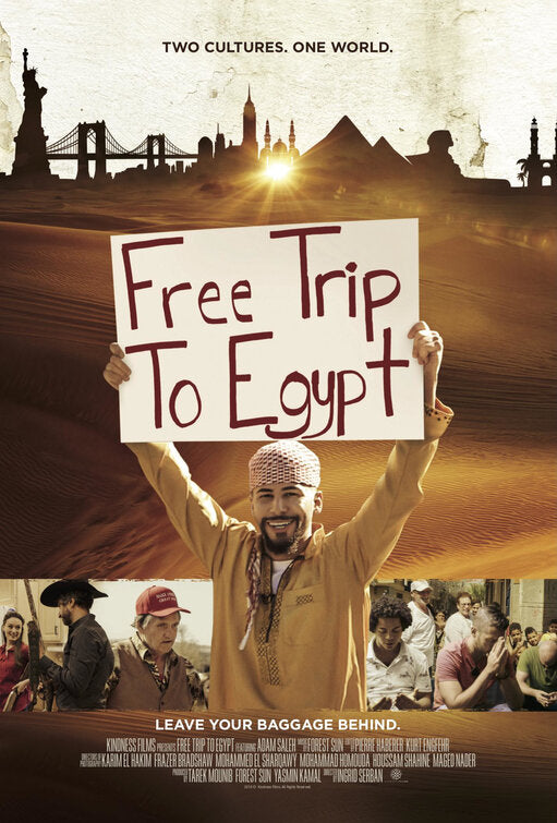 1000 piece jigsaw puzzle for the movie poster: Free Trip to Egypt (2019)