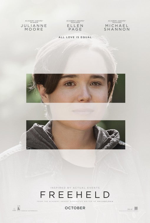 1000 piece jigsaw puzzle for the movie poster: Freeheld (2015)