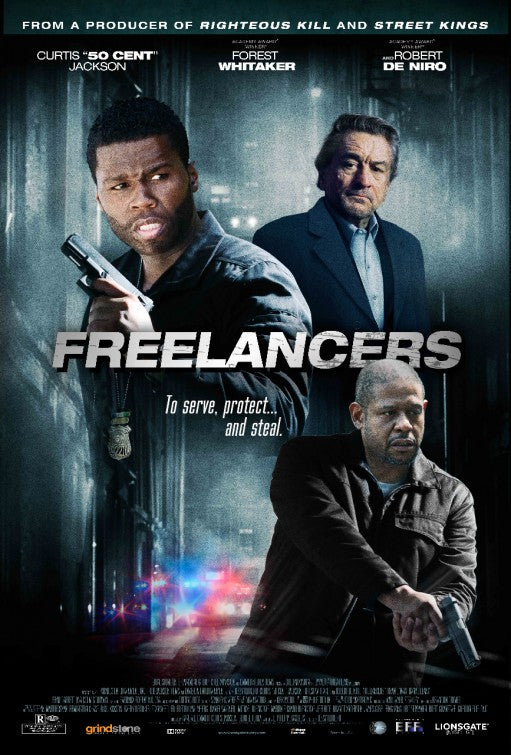 1000 piece jigsaw puzzle for the movie poster: Freelancers (2012)