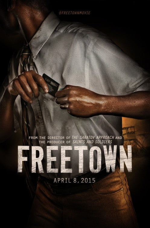 1000 piece jigsaw puzzle for the movie poster: Freetown (2015)